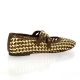 Inuovo Ballerines cuirmarron/beige