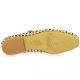 Reqins Ballerines cuir laminéplatine