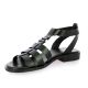We do Nu pieds cuirnoir