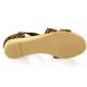 We do Nu pieds cuir veloursleopard