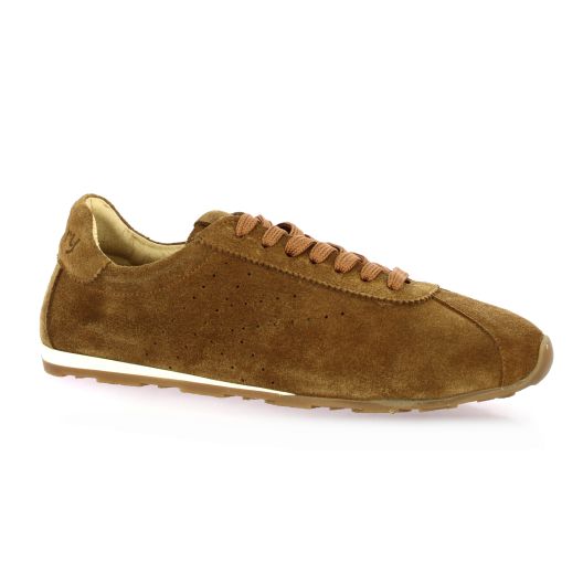 K.mary Baskets cuir velourscognac