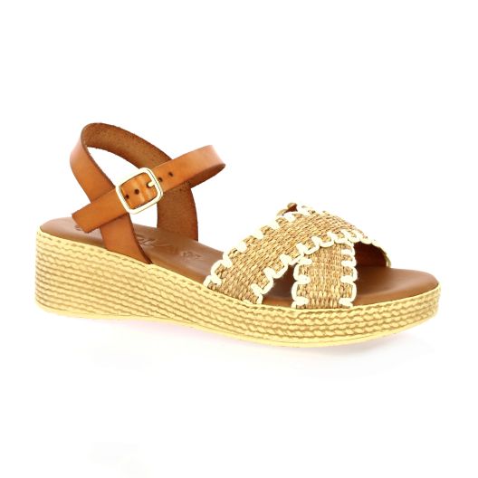 Kaola Nu pieds cuircognac