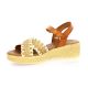 Kaola Nu pieds cuircognac