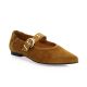 Creator Babies cuir velourscognac