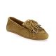 Inuovo Mocassins cuir velourscamel