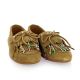 Inuovo Mocassins cuir velourscamel