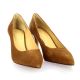Vidi studio Escarpins cuir velourscognac