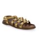 Inuovo Nu pieds cuir velourscamel