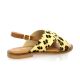 Les tropeziennes Nu pieds toileleopard