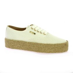 Les tropeziennes Baskets toileblanc