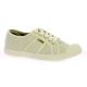 Les tropeziennes Baskets toile pailletteblanc