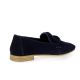 Coco abricot Mocassins cuir veloursmarine