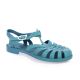 Meduses Nu pieds caoutchoucbleu