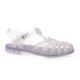 Meduses Nu pieds caoutchoucargent
