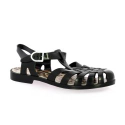Meduses Nu pieds caoutchoucnoir