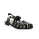 Meduses Nu pieds caoutchoucnoir
