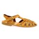Meduses Nu pieds velourscognac
