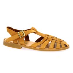 Meduses Nu pieds velourscognac
