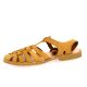 Meduses Nu pieds velourscognac