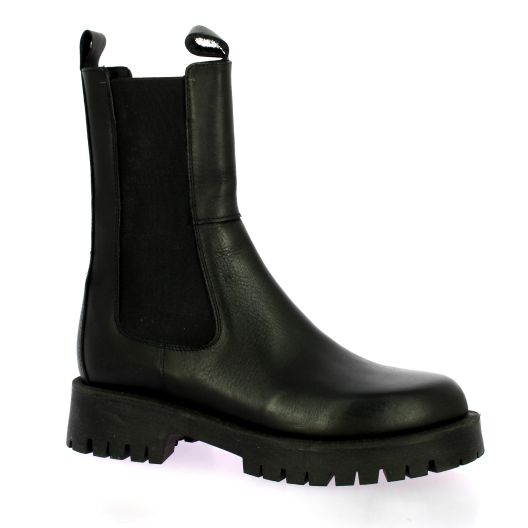 Paoyama Boots cuirnoir