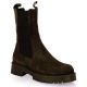 Paoyama Boots cuir veloursmarron