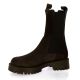 Paoyama Boots cuir veloursmarron