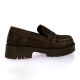 Paoyama Mocassins cuir veloursmarron