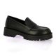 Paoyama Mocassins cuirnoir