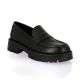 Paoyama Mocassins cuirnoir