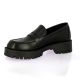 Paoyama Mocassins cuirnoir