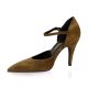 Fremilu Escarpins cuir velourstaupe