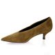 Fremilu Escarpins cuir velourstaupe