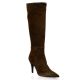 Fremilu Bottes cuir veloursmarron