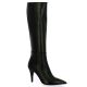 Fremilu Bottes cuirnoir