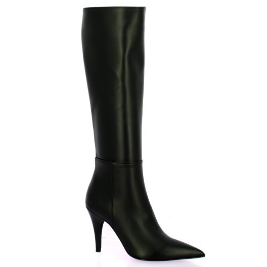 Fremilu Bottes cuirnoir