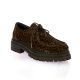 Reqins Derby cuir veloursmarron