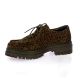 Reqins Derby cuir veloursmarron