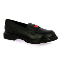 Reqins Mocassins cuirnoir