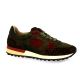 Reqins Baskets cuir veloursmarron