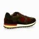 Reqins Baskets cuir veloursmarron
