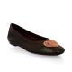 Reqins Ballerines cuirbordeaux