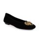 Reqins Ballerines cuir veloursnoir
