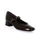 Reqins Ballerines cuir vernisbordeaux