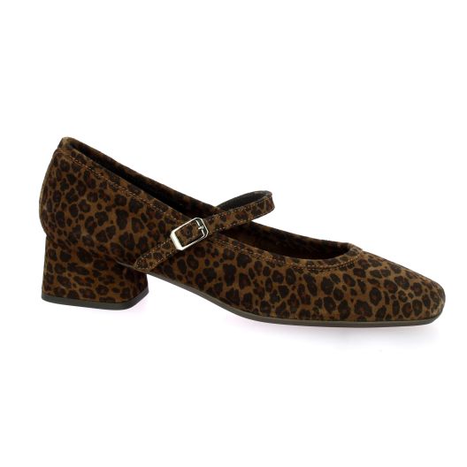 Reqins Babies cuir veloursmarron