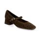 Reqins Babies cuir veloursmarron