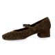 Reqins Babies cuir veloursmarron