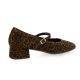 Reqins Babies cuir veloursmarron