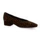 Reqins Ballerines cuir veloursmarron