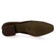 Reqins Ballerines cuir veloursmarron