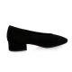 Reqins Ballerines cuir veloursnoir